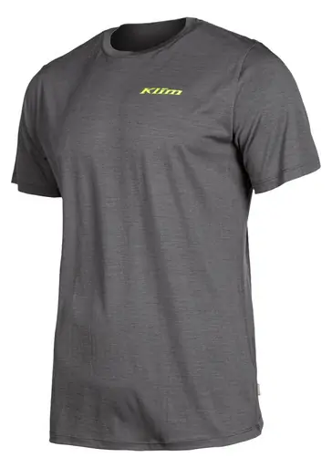 Express Delivery Klim Teton Mens Merino Wool SS Shirt Asphalt
