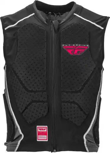Fly Racing Barricade ZipUp Armored Vest size Small-Medium Buy Direct