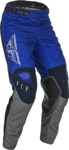 Fly Racing Youth Kinetic K121 Pants Blue Navy Grey Order Now