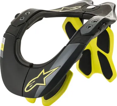 Alpinestars Bionic Neck Support Black/Yellow Lg-Xl Top Rated