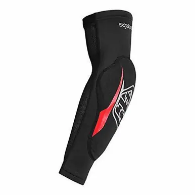 Troy Lee Designs RAID ELBOW GUARD BLACK Black Armor Top Rated