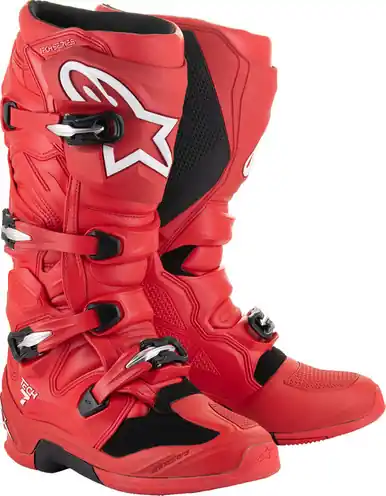 Sale Alpinestars Tech 7 Bright Red Boots