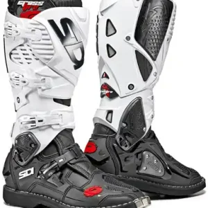 Sidi Crossfire 3 TA Black White Boots Clearance