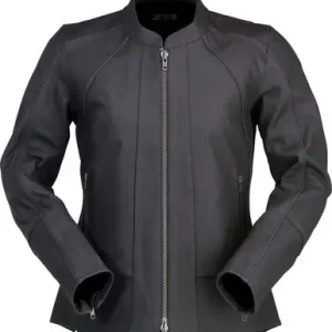 Z1R Women's Matchlock Leather Black Jacket New Release