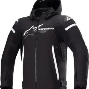Alpinestars Zaca Waterproof Black White Jacket Save Now