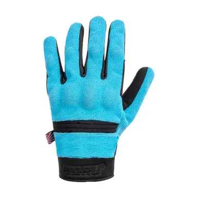 Worldwide Shipping NORU Pawa Youth Cyan Blue Off Road Glove