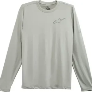 Alpinestars Pursue Performance Long-Sleeve Silver T-Shirt Fan Favorite