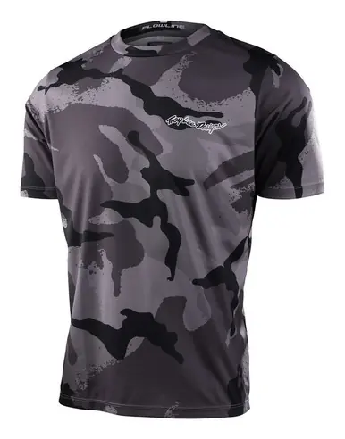 Troy Lee Designs Flowline Cams Carbon SS Jersey Top Pick