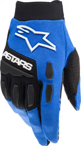Alpinestars Full Bore Blue Black Gloves Top Rated