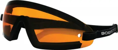 Bobster Sunglasses Wrap Around Black W /Amber Lens - BW201A Limited Offer