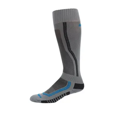 Grab Now Klim Aggressor Vented Monument Black Sock
