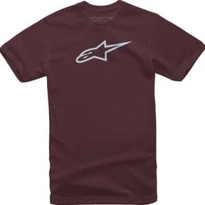 Alpinestars Ageless Maroon Mist T-Shirt Fast Shipping