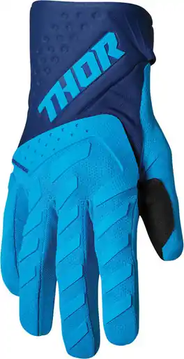Thor Spectrum Blue Navy Gloves Free Returns