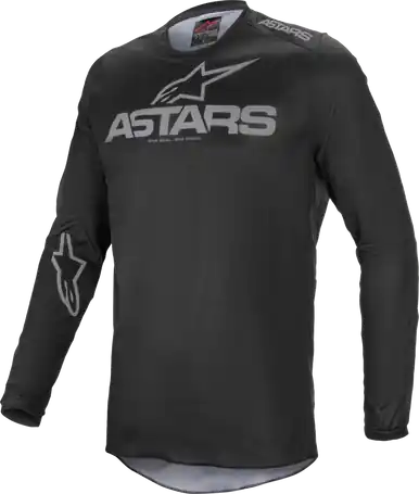 Alpinestars Fluid Graphite Black Dark Gray Jersey Best Price