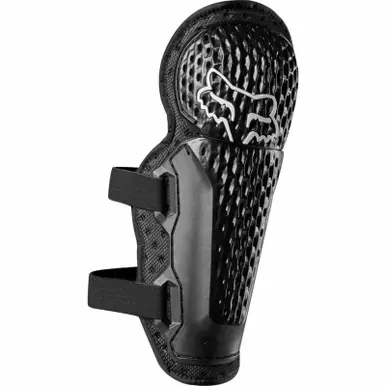 Fox Racing Youth Titan Sport CE Black Knee Guard Weekend Sale