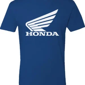 Trusted Brand Honda Apparel Wing Blue T-Shirt
