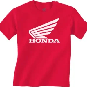 Wholesale Honda Apparel Youth Wing Red T-Shirt