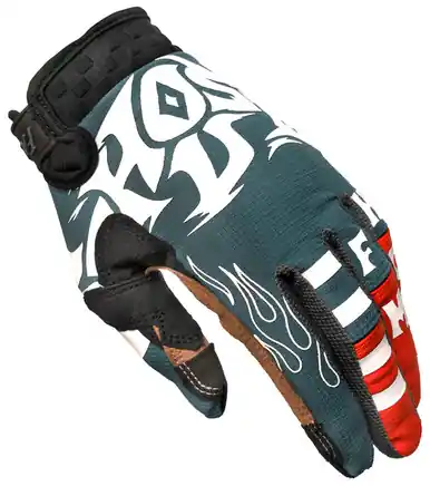 Fasthouse Youth Speed Style Bereman Black Red Gloves Reduced Price