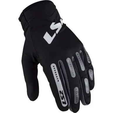 LS2 Bend Black Gloves Instant Buy