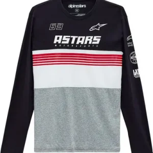 Alpinestars Turbo Long-Sleeve Black Heather Gray T-Shirt Bulk Order