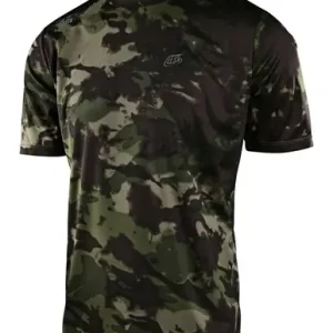 Troy Lee Designs Flowline Covert Army Green SS Jersey Secure Checkout