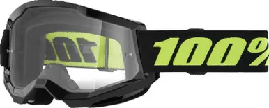 100% Strata 2 Solar Eclipse Clear Goggles Fan Favorite