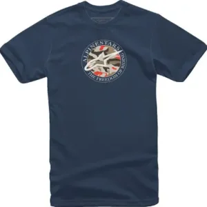 Alpinestars Dot Camo Navy T-Shirt Last Chance