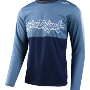 Troy Lee Designs Flowline Scripter Windward LS Jersey Secure Checkout
