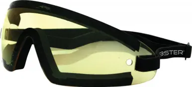 Low Price Bobster Sunglasses Wrap Around Black W /Yellow Lens - BW201Y