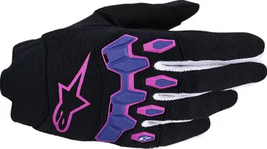 Modern Alpinestars Full Bore V2 Purple Black Gloves