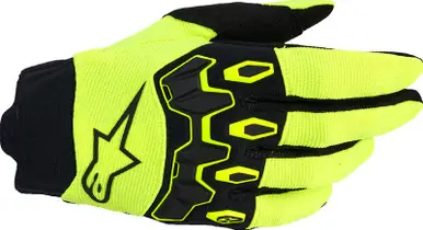 Super Sale Alpinestars Full Bore V2 Fluo Yellow Black Gloves