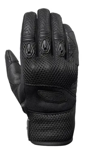 Tour Master Draft Air Black Gloves Worldwide Shipping