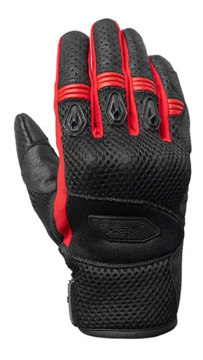 Tour Master Draft Air Black Red Gloves Best Seller