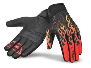 Cortech Standard Issue Flames Gloves Special Offer