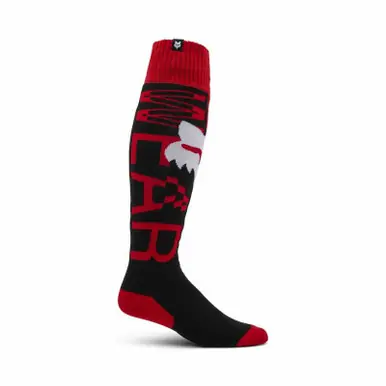 Fox Racing V25 180 Race Spec Fluorescent Red Sock Big Sale