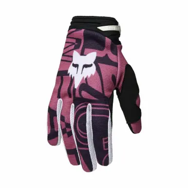 Fox Racing V25 Youth Girls 180 Race Spec Guava Gloves One Day Deal