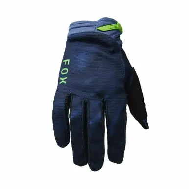 No Minimum Order Fox Racing V25 Youth 180 Taunt Navy Gloves