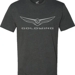 Top Pick Honda Apparel Goldwing Excursion Charcoal T-Shirt