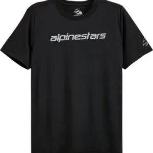 Alpinestars Tech Linear Performance Black T-Shirt Exclusive Offer