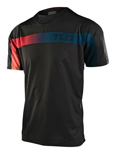 Reduced Price Troy Lee Designs Skyline Jet Fuel Carbon SS Jersey