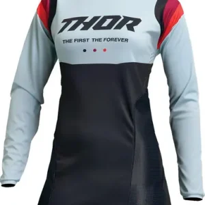 Thor Women's Pulse REV Black Mint Jersey Seasonal Sale
