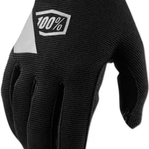 100% Womens Ridecamp Black Gloves Time-Limited