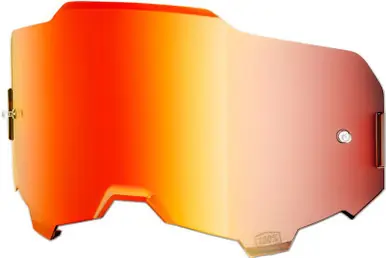 100% Armega Red Mirror Goggle Lens Hassle-Free Returns