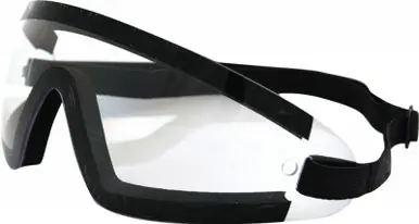 Sale Bobster Sunglasses Wrap Around Black W /Clear Lens - BW201C