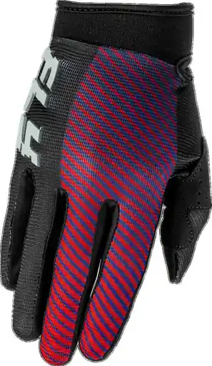 Fly Racing Youth F-16 Black Red Purple Gloves Buy Today