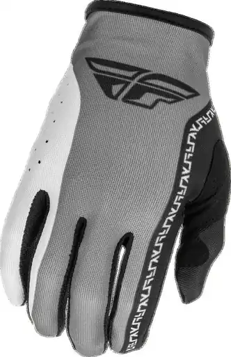 Fly Racing Youth Lite Grey Black Gloves Limited Offer