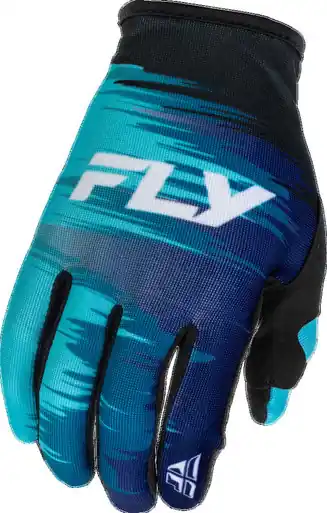 Factory Price Fly Racing Women's Lite Aqua Navy White Gloves