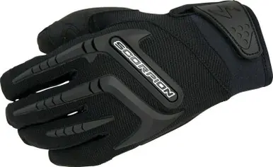Scorpion EXO Skrub Black Gloves Today Only