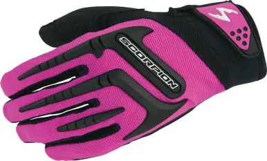 Warranty Included Scorpion EXO Women's Skrub Pink Gloves