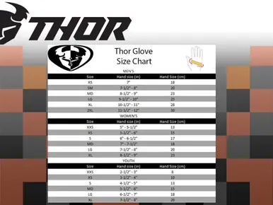 Thor LAUNCHMODE XP Sand Gloves Warranty Included